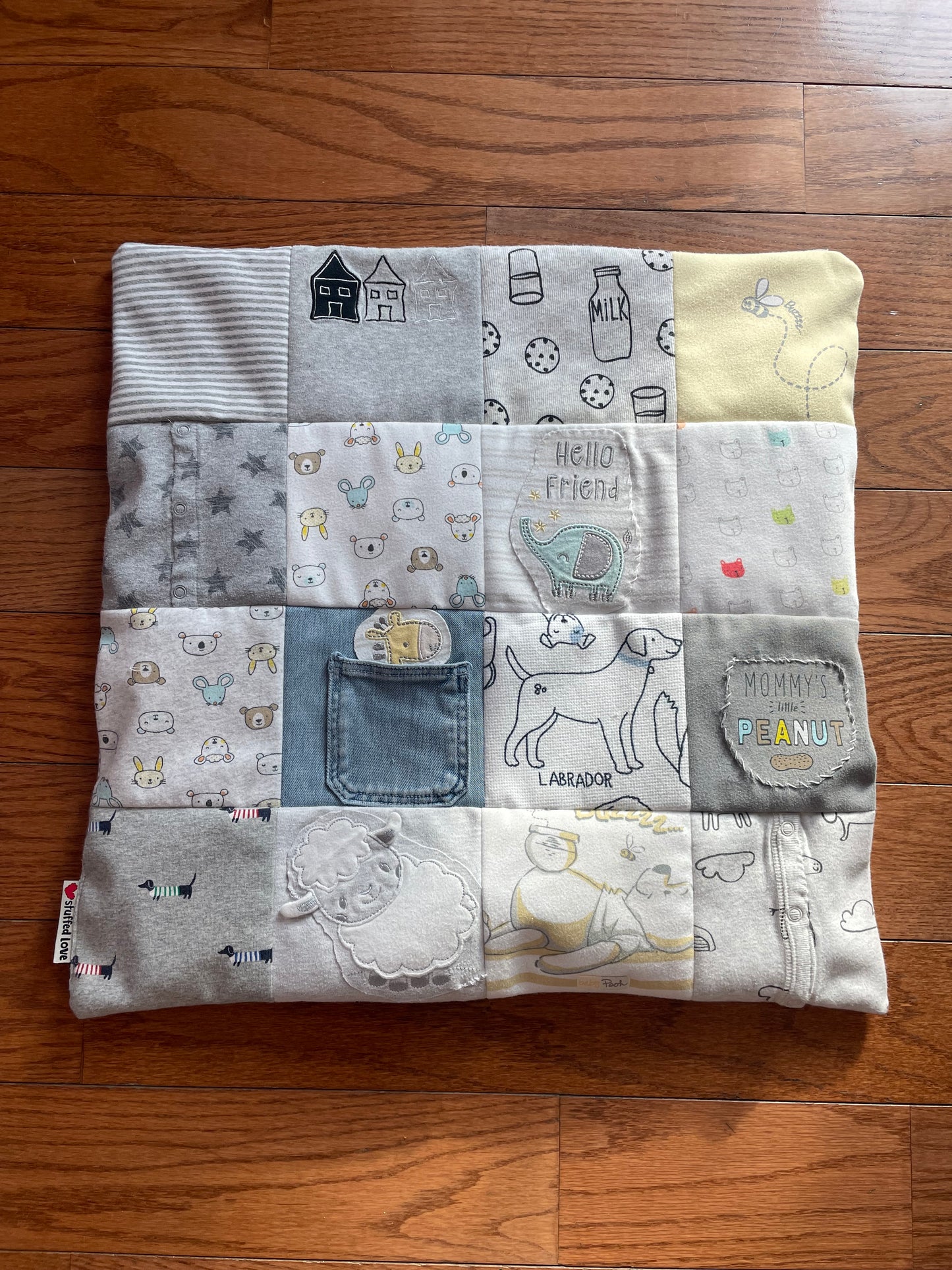 Memory Pillow Cover - Full Patch